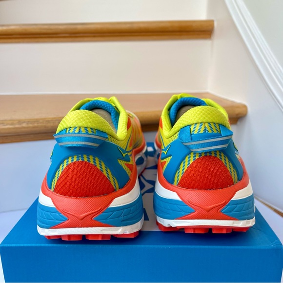 NWT Hoka Mafate Speed 2 Running Shoes Unisex Trail in Flame / Evening Primrose - Picture 10 of 16